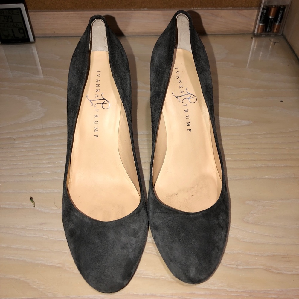 Ivanka Trump Grey Heels